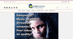 Desktop Screenshot of dryhomes.net